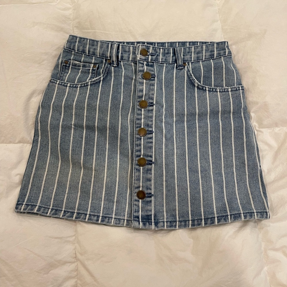 Billabong jean skirt